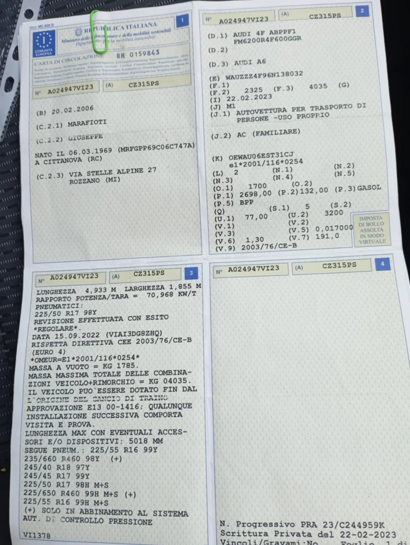 Audi A6, снимка 17 - Автомобили и джипове - 52359703