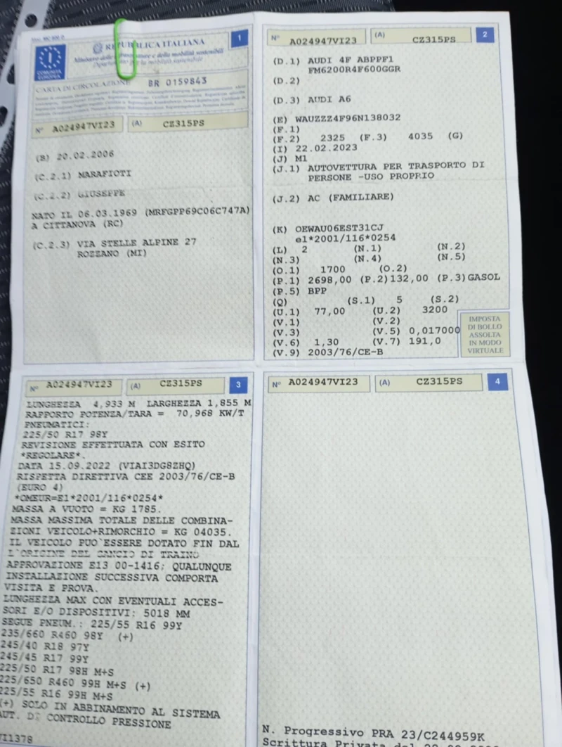 Audi A6, снимка 14 - Автомобили и джипове - 52359703