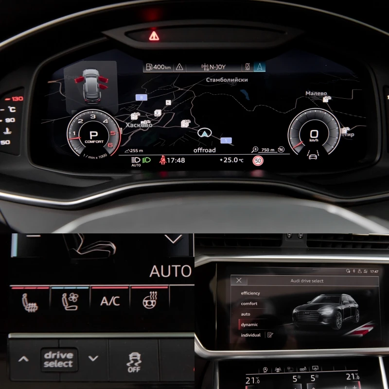 Audi A6 50TDI* RS6 пакет* Matrix* Панорама, снимка 14 - Автомобили и джипове - 54910665