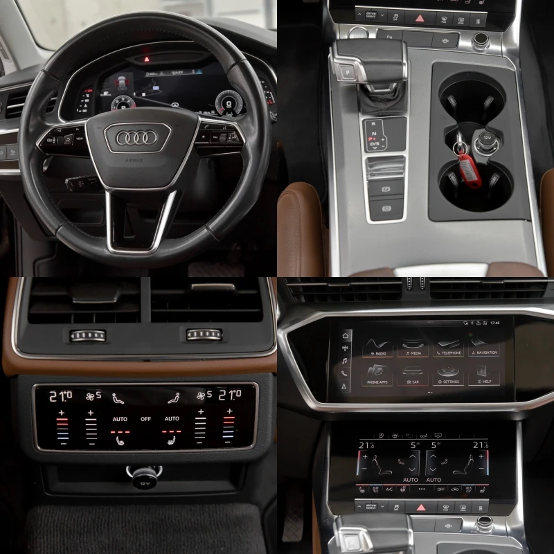 Audi A6 50TDI* RS6 пакет* Matrix* Панорама, снимка 15 - Автомобили и джипове - 54910665