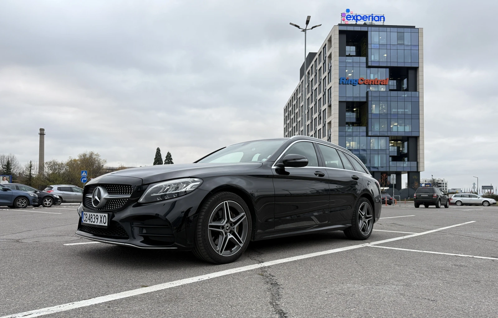 Mercedes-Benz C 220 AMG line 9G-TRONIC, Distronic Pro, Keyless Go, LED, снимка 1