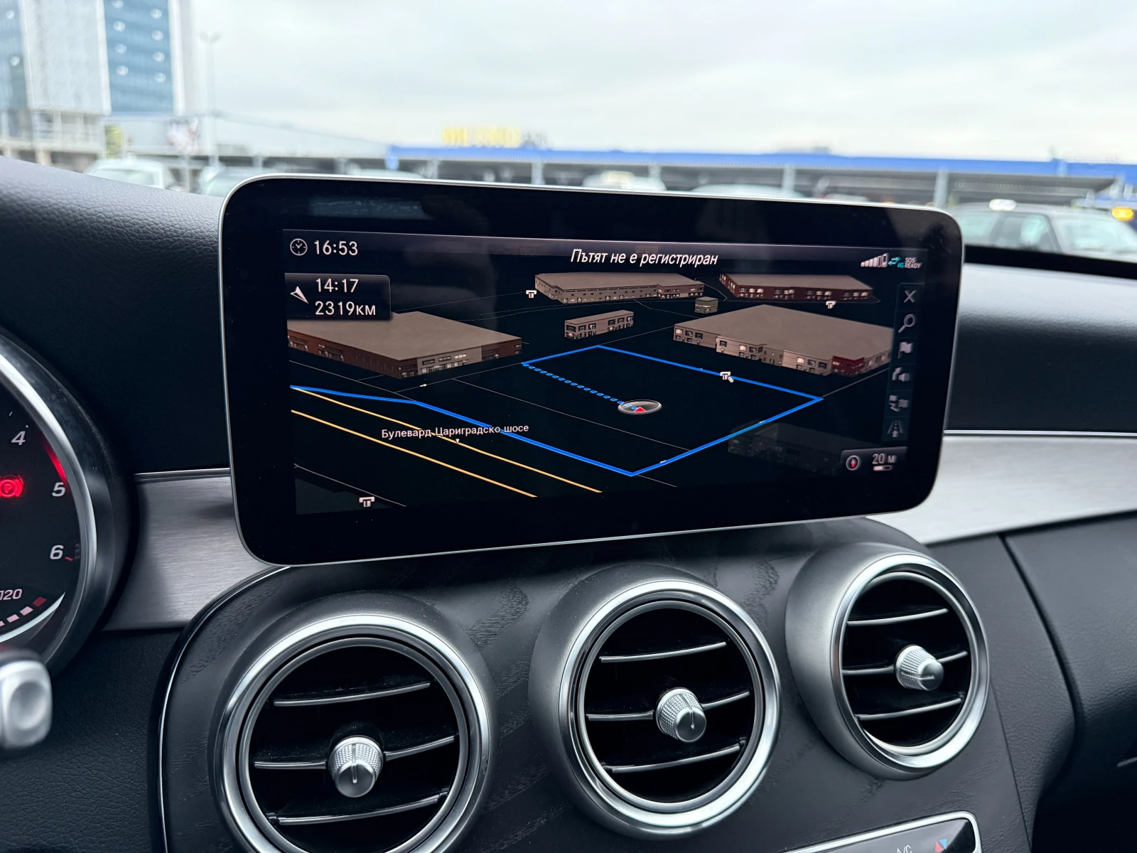 Mercedes-Benz C 220 AMG line 9G-TRONIC, Distronic Pro, Keyless Go, LED | Mobile.bg   11