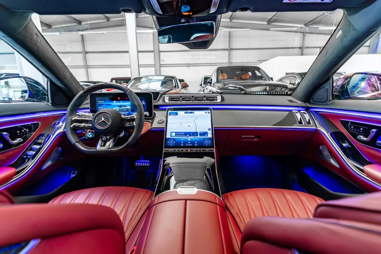 Mercedes-Benz S 63 AMG E-Performance | RED INTERIOR |  | Mobile.bg   15