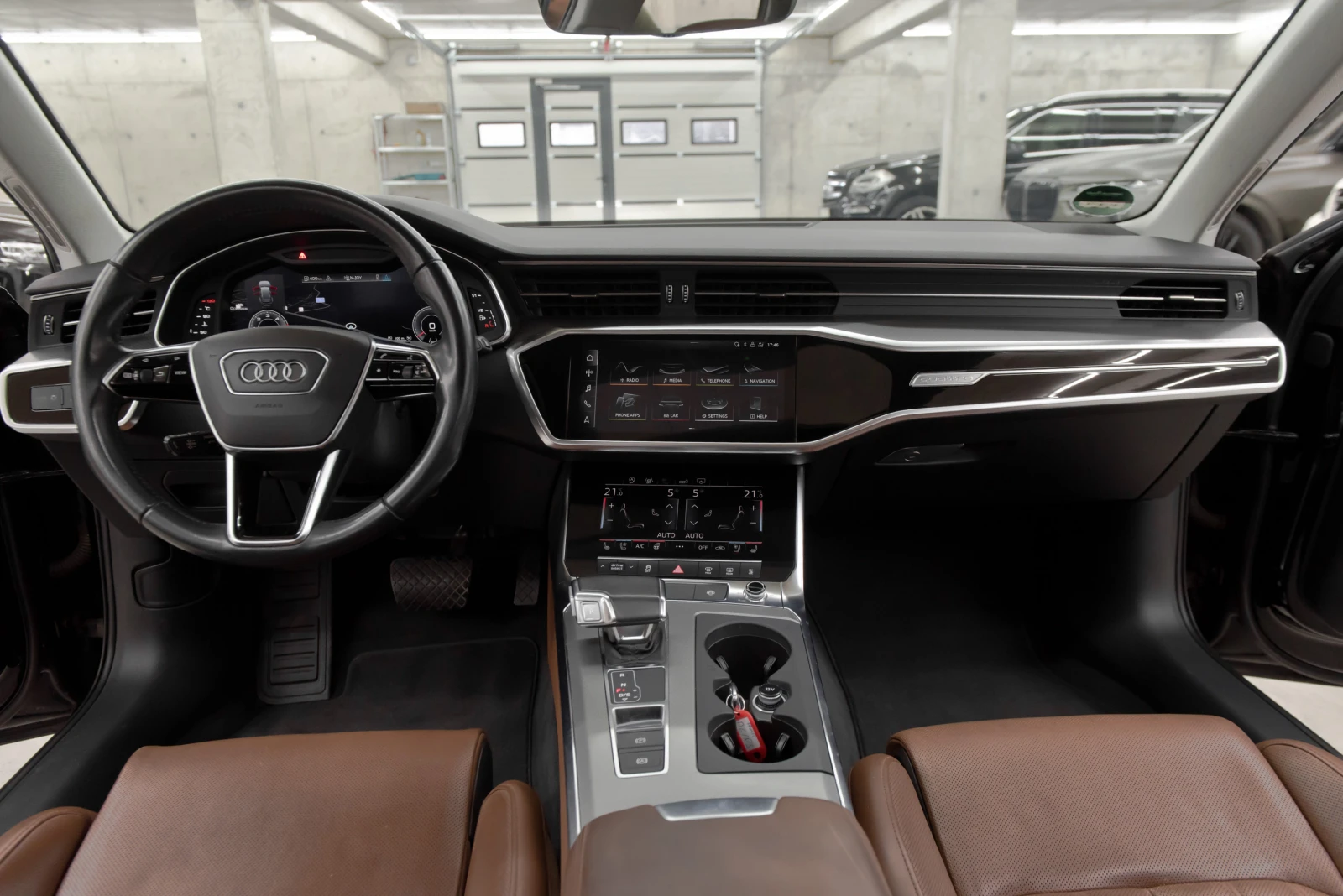 Audi A6 50TDI* RS6 пакет* Matrix* Панорама, снимка 13 - Автомобили и джипове - 54910665