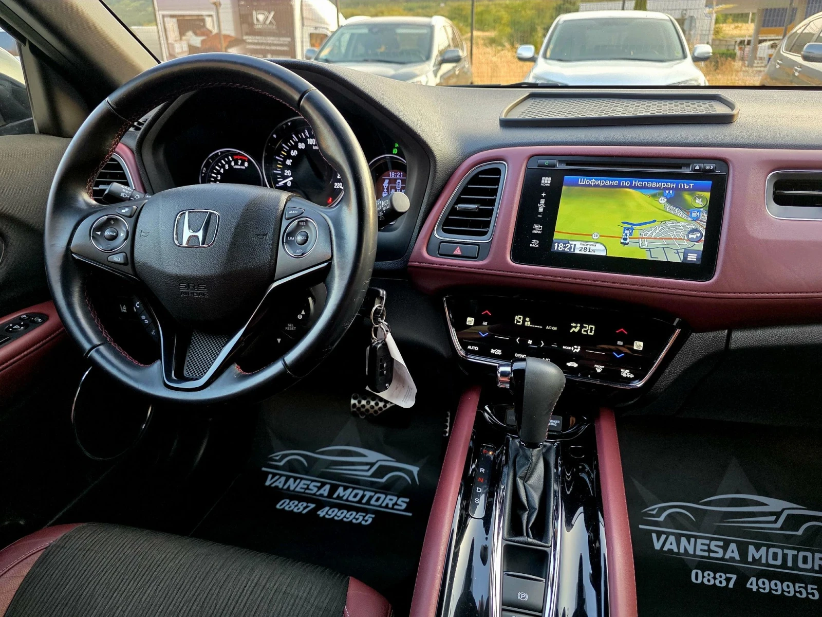 Honda Fr-v С-История 1, 5 VTEC 182 кс , снимка 11 - Автомобили и джипове - 55827564