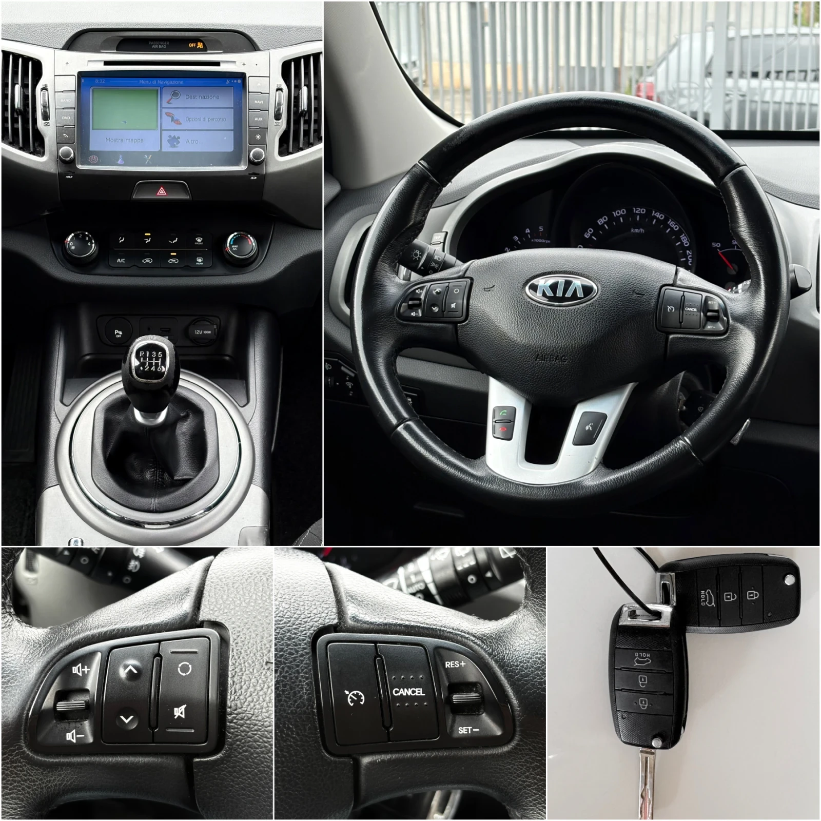 Kia Sportage 1.7 CRDI, FACELIFT, LED, CAMERA, NAVI, EURO 5B, , снимка 13 - Автомобили и джипове - 54640125