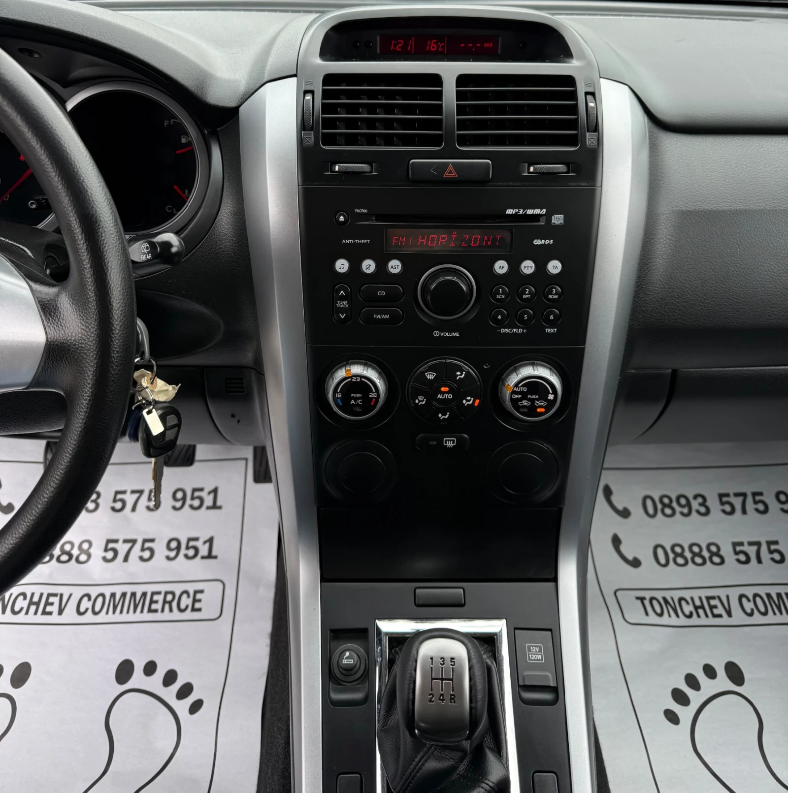Suzuki Grand vitara 1.6i-4x4-GPL-166.000km-НАПЪЛНО РЕАЛНИ-БЕЗ РЪЖДИ, снимка 9 - Автомобили и джипове - 56233443