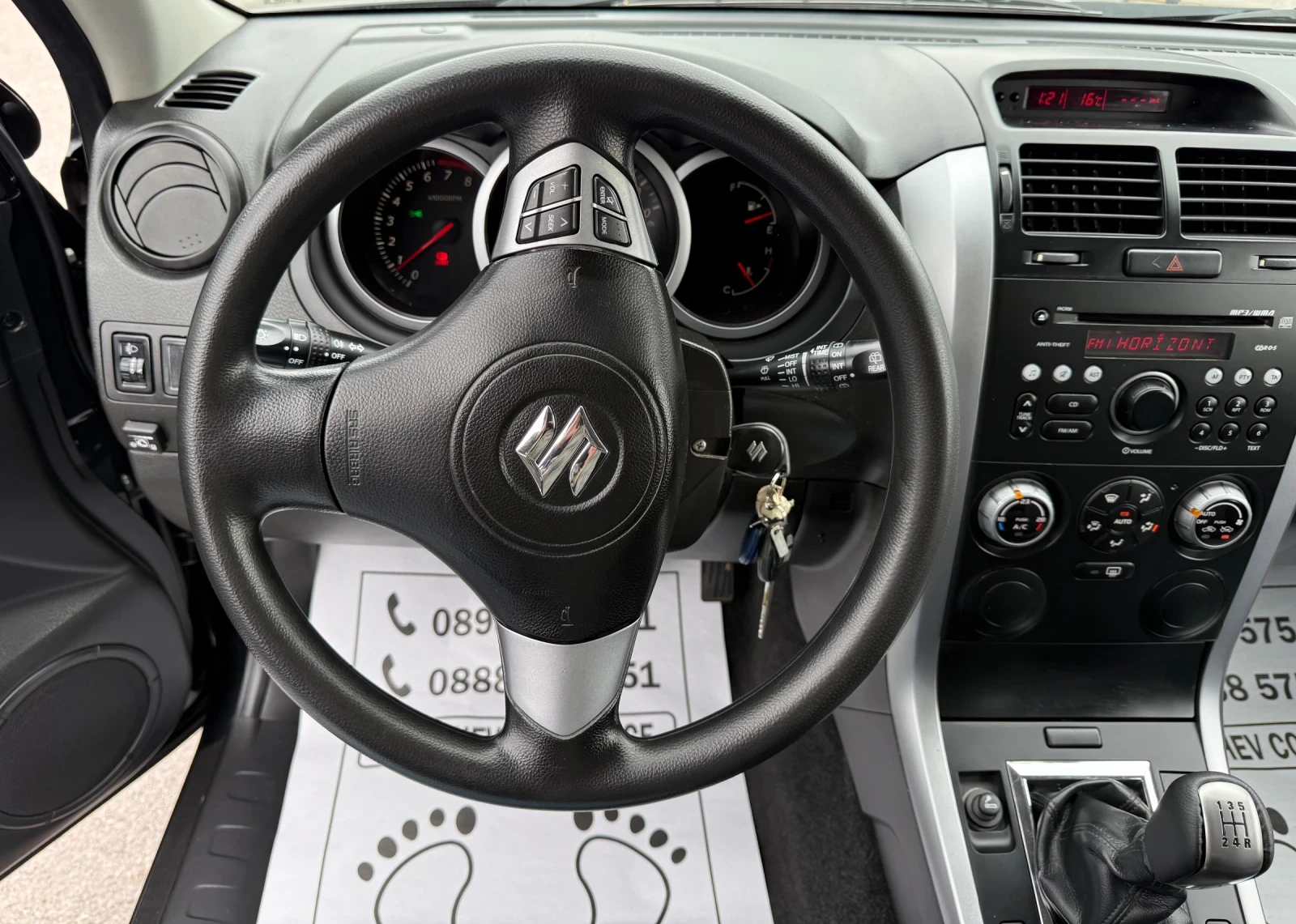 Suzuki Grand vitara 1.6i-4x4-GPL-166.000km-НАПЪЛНО РЕАЛНИ-БЕЗ РЪЖДИ, снимка 10 - Автомобили и джипове - 56233443