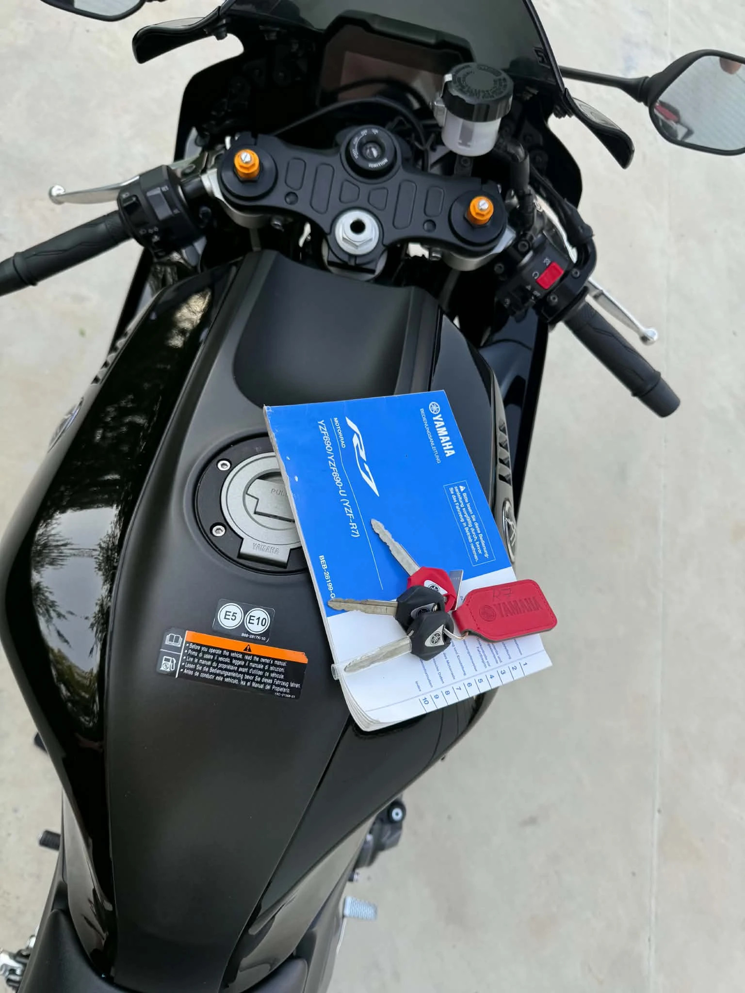 Yamaha YZF-R7 A2 35KW!!!!!!!, снимка 13 - Мотоциклети и мототехника - 55157484