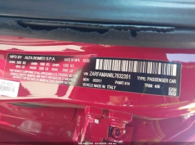 Alfa Romeo Giulia 2.0l Rwd - 11500 € / 22492.04 лв. - 42865695 9