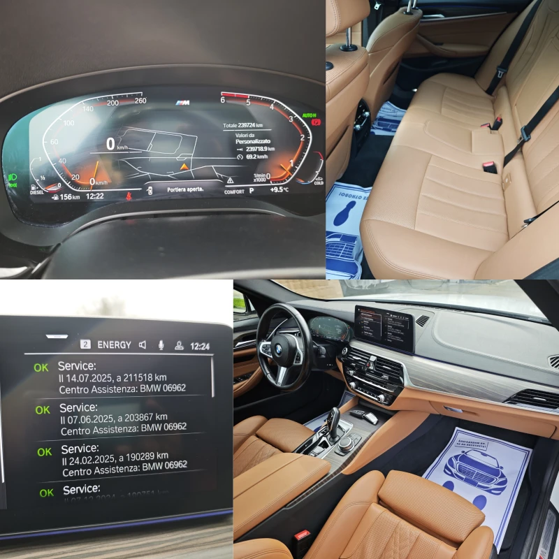 BMW 530 D* Msport* 48V* xdrive* Laser, снимка 12 - Автомобили и джипове - 53452805