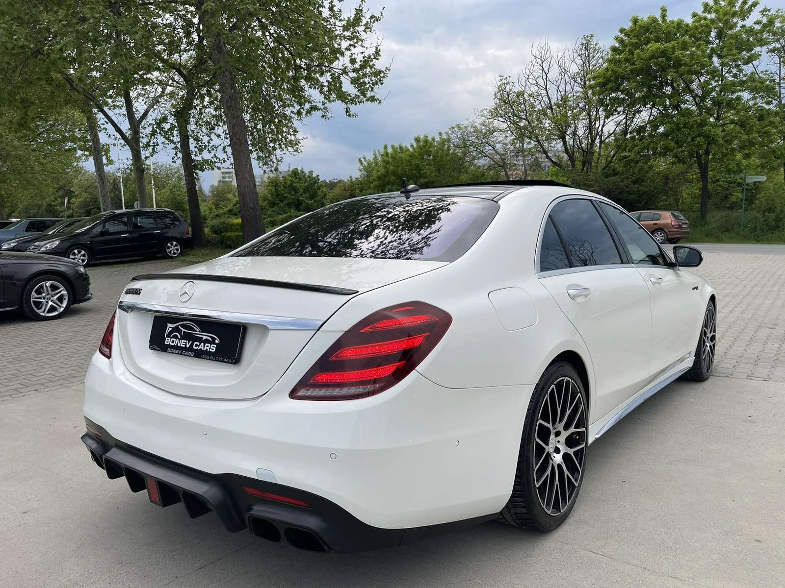 Mercedes-Benz S 550 * V8 BRABUS PACK FACE PANORAMA 4-MATIC LONG* , снимка 5 - Автомобили и джипове - 54501700