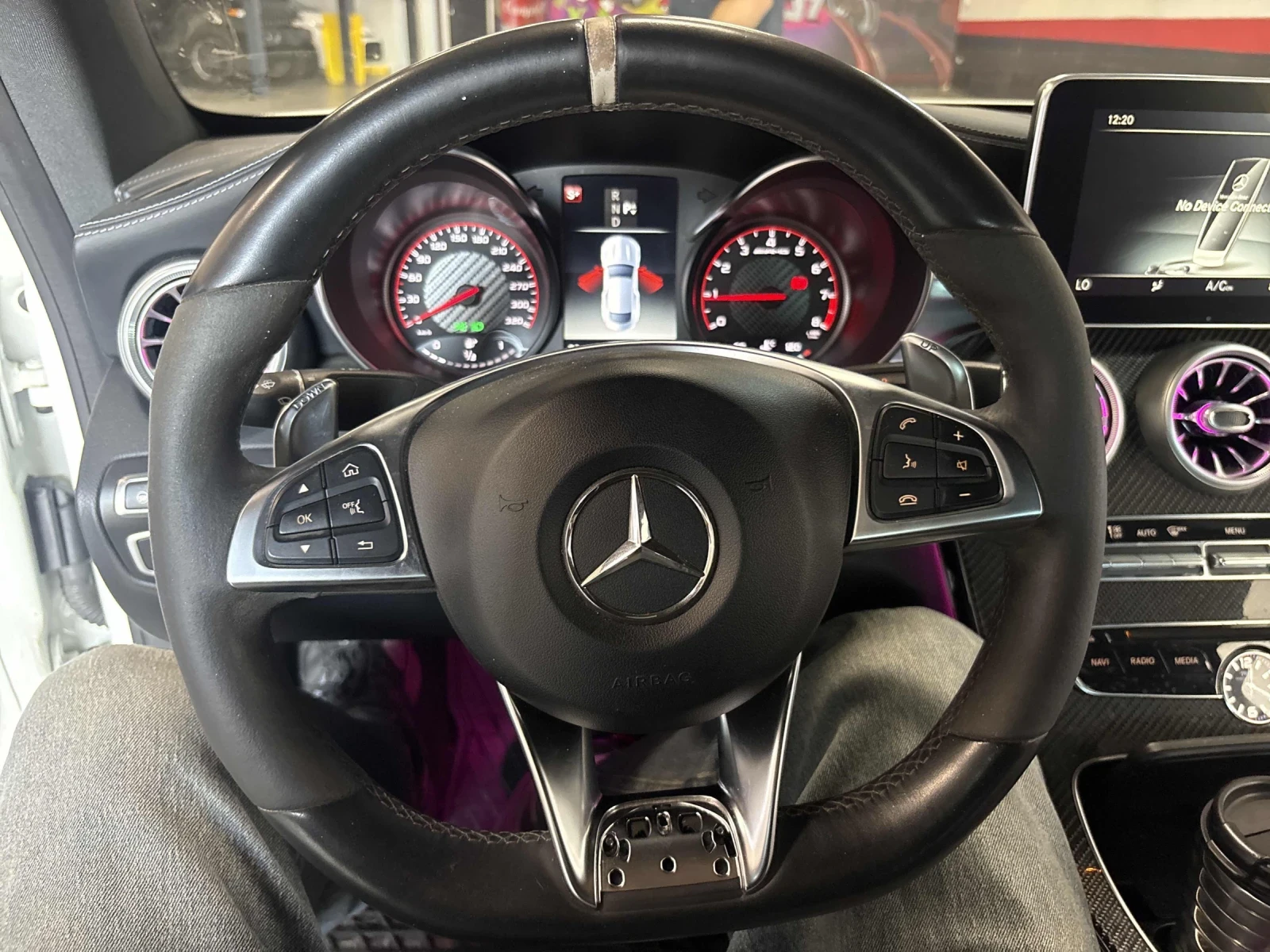 Mercedes-Benz C 63 AMG 360* Pano* Brum* Distronic* HUD* �������*  | Mobile.bg � ����������� 7