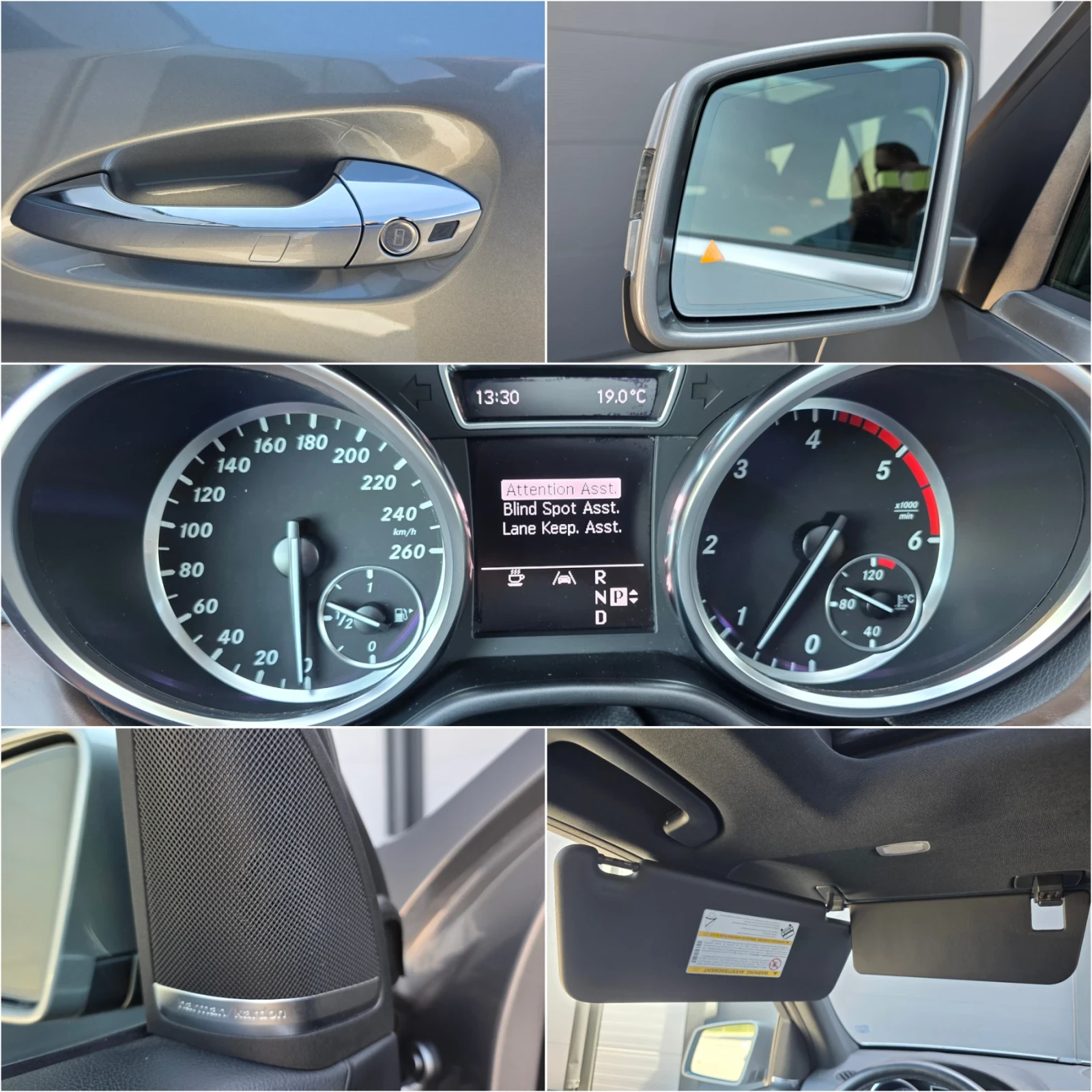 Mercedes-Benz ML AMG LINE 350 CDI 4matic, снимка 13 - Автомобили и джипове - 56057912