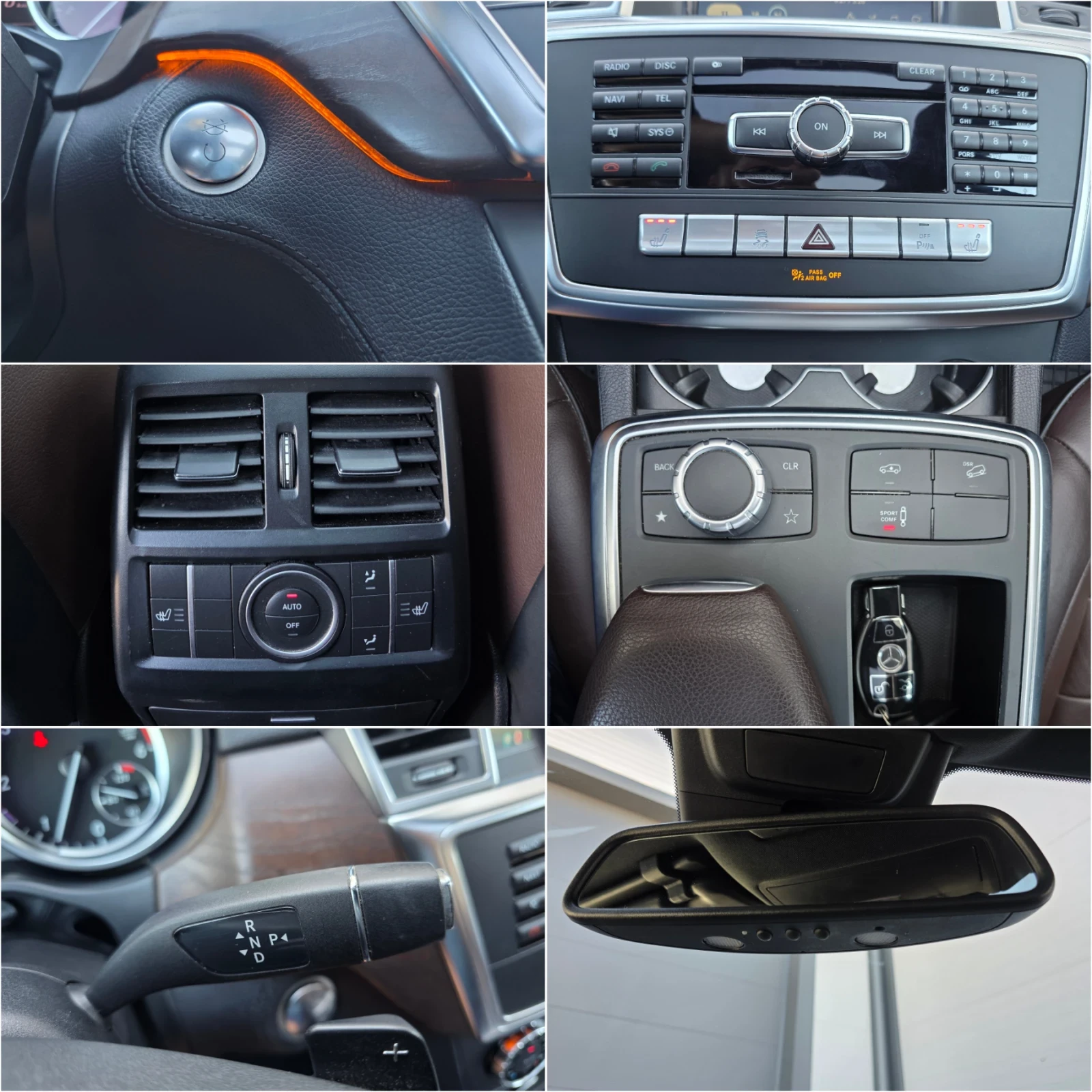 Mercedes-Benz ML AMG LINE 350 CDI 4matic, снимка 14 - Автомобили и джипове - 56057912