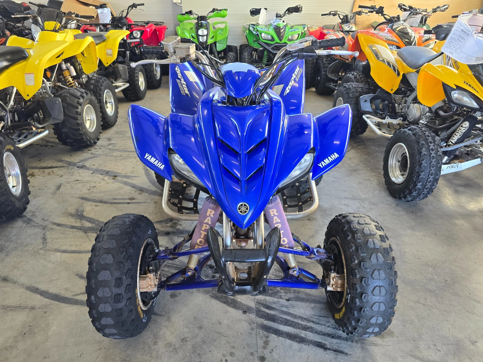 Yamaha Raptor 350cc, Special Edition, 2008г., снимка 9 - Мотоциклети и мототехника - 53875689