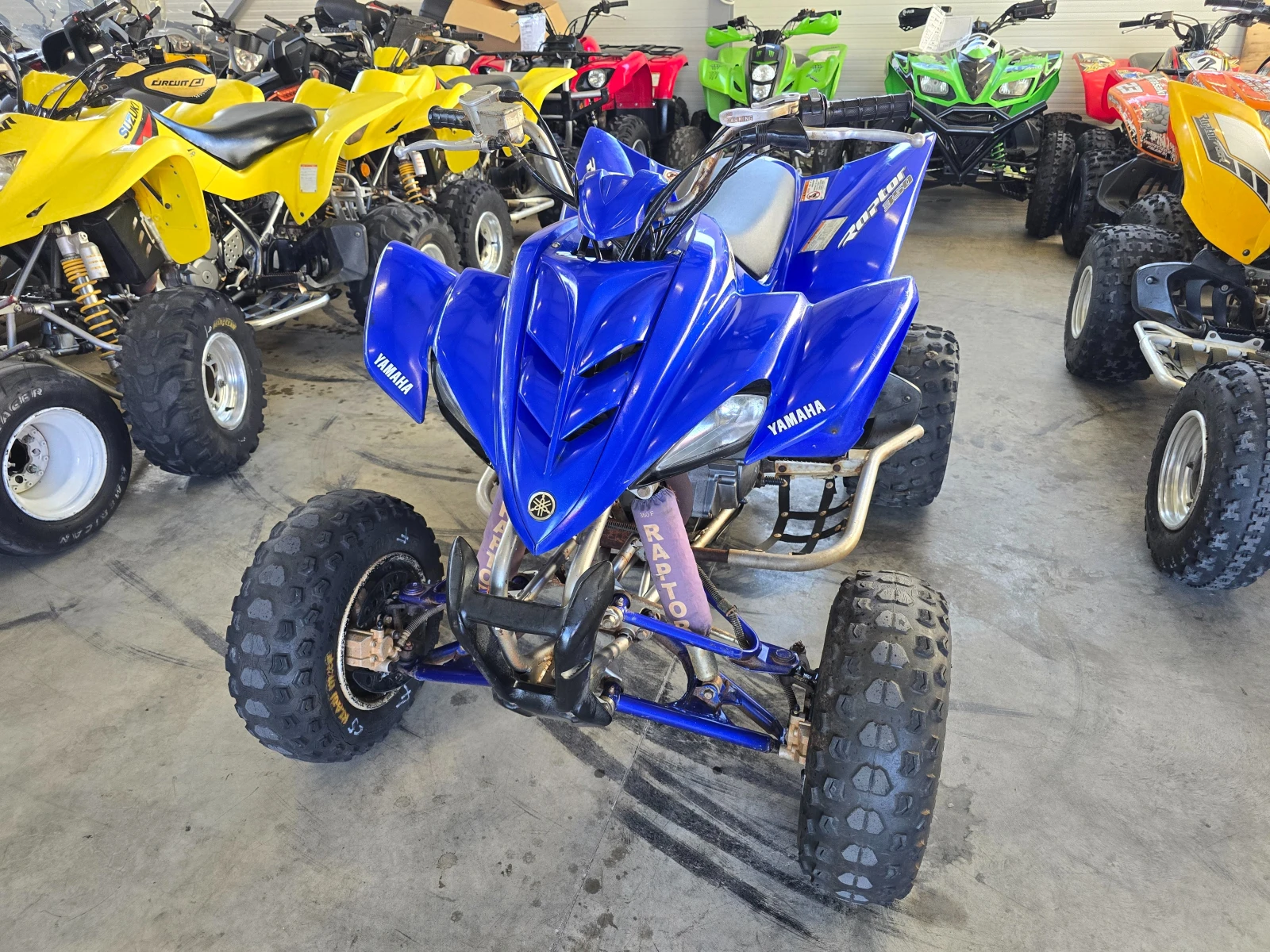 Yamaha Raptor 350cc, Special Edition, 2008г., снимка 8 - Мотоциклети и мототехника - 53875689