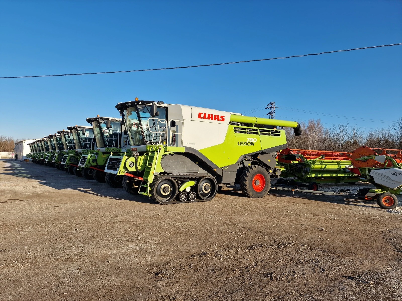 Комбайн Claas 760tt-770tt-780tt - изображение 2