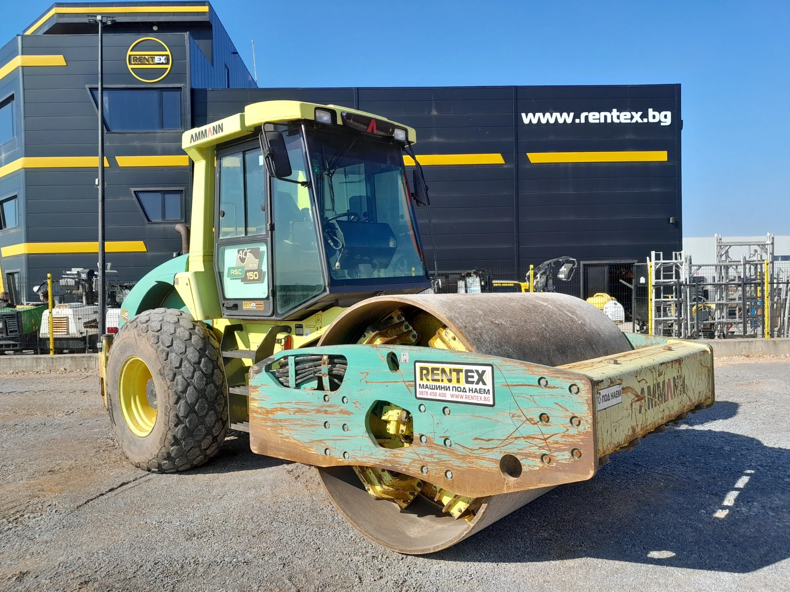 Валяк Ammann ASC150 15000 кг., 2014 г., снимка 5 - Индустриална техника - 56707005