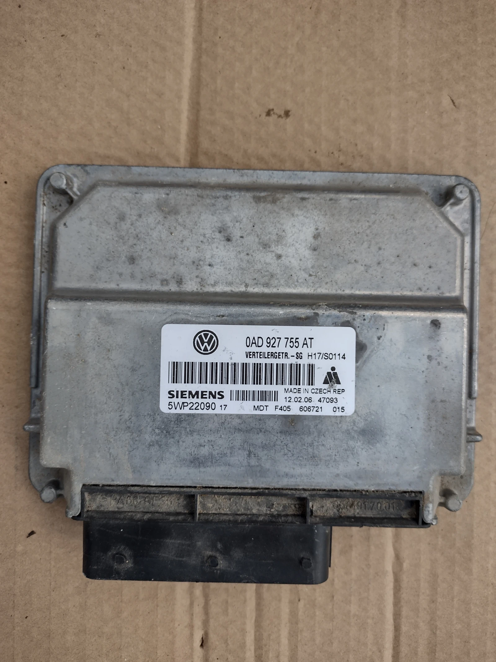 0AD 927 755 AT �������� ��������� ����� �� VW TOUAREG 3.0 TDi  Siemens 5WP22090 | Mobile.bg � ����������� 1