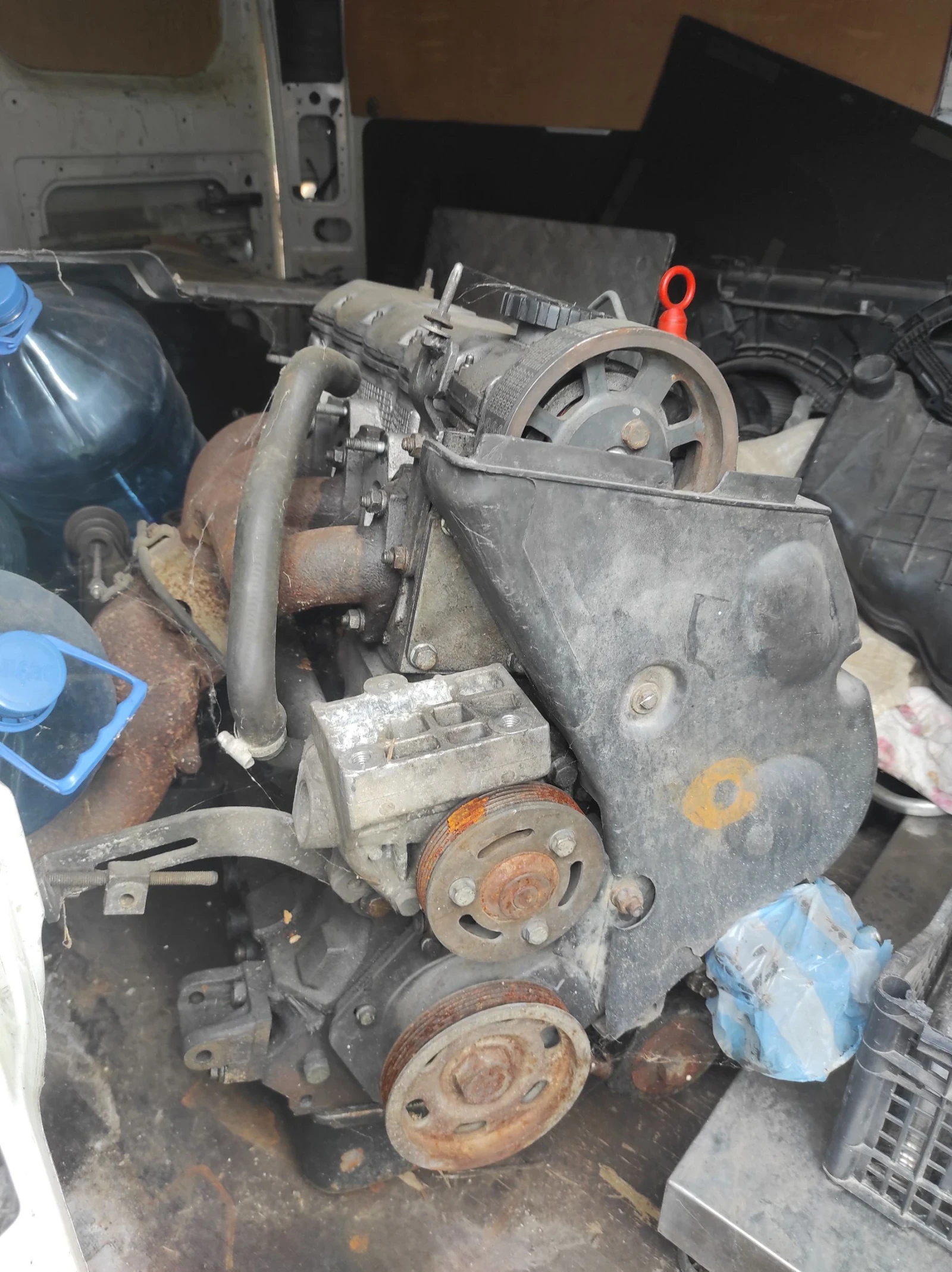 Оборудван двигател