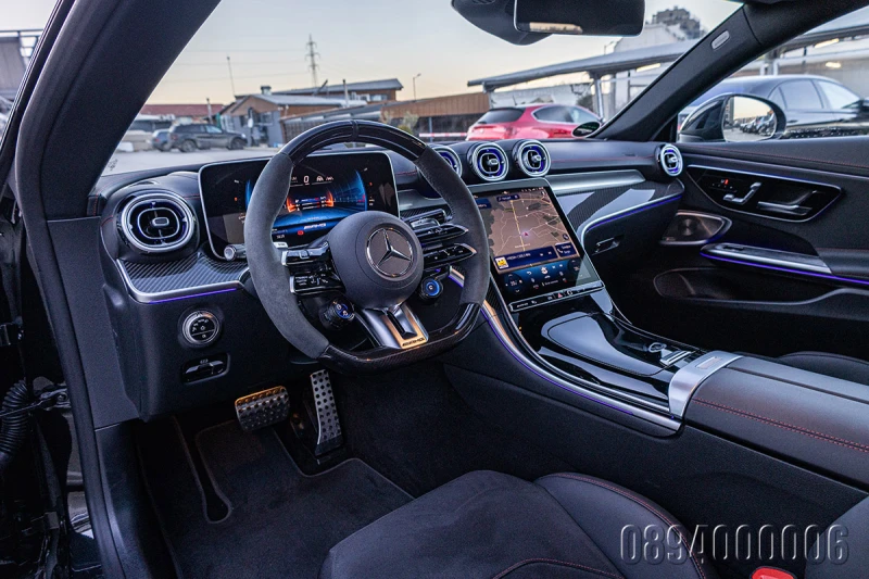 Mercedes-Benz CLE 53AMG 4M DESIGNO PERFORMANCE CARBON EXCLUSIVE PANO, снимка 9 - Автомобили и джипове - 52807031