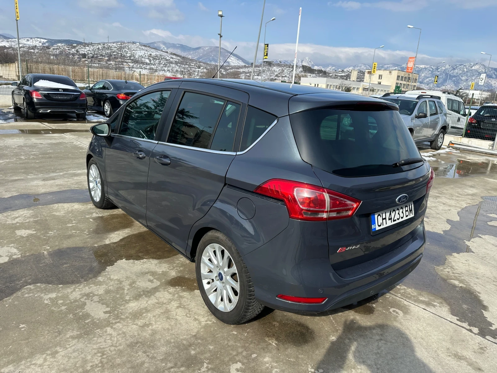 Ford B-Max 1.4i-90кс* ФАБРИЧНА ГАЗ* NAVI* KEYLESS* LED - изображение 6