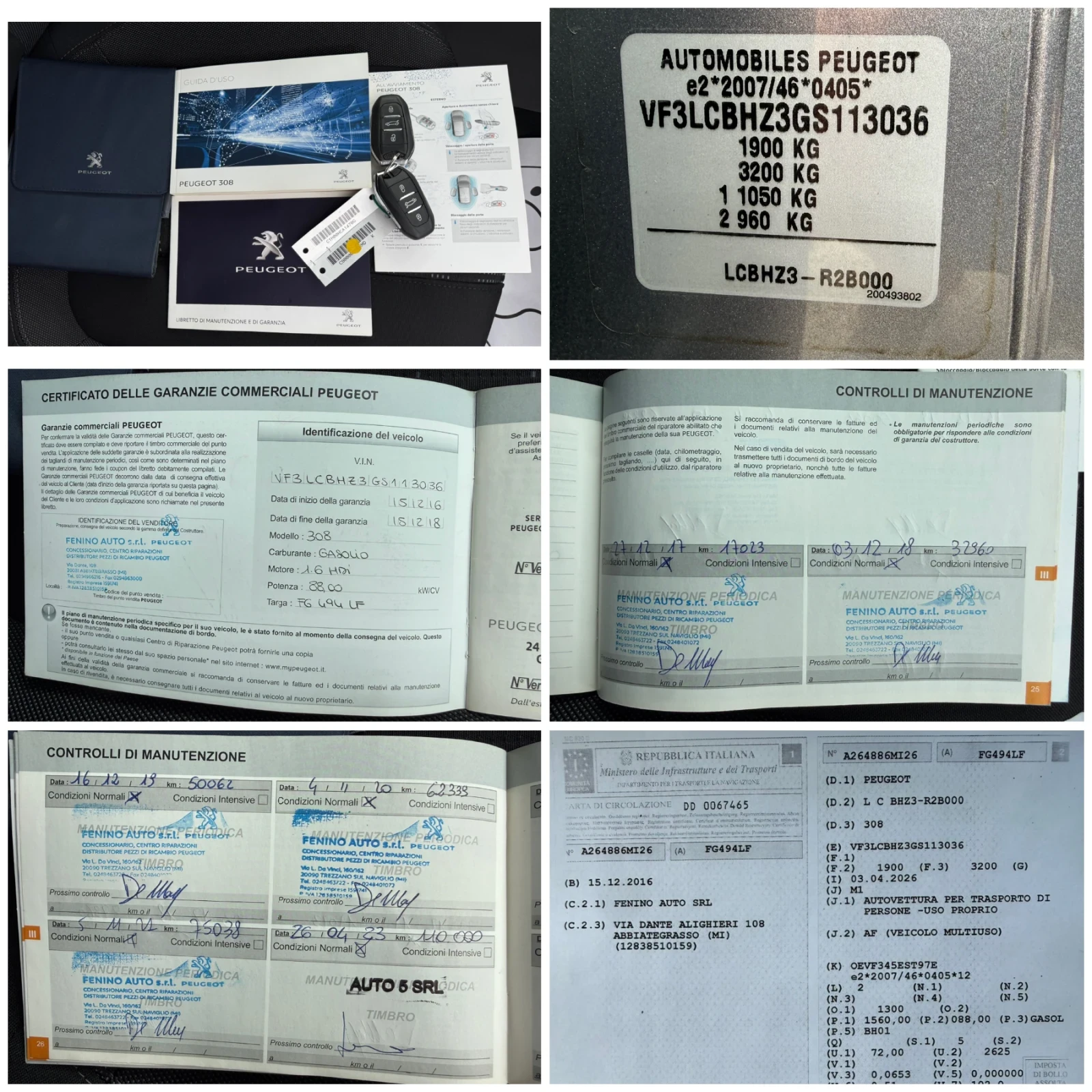 Peugeot 308 1.6-BLUEHDI-152.000km-НАПЪЛНО РЕАЛНИ-FULL LED-TOP, снимка 16 - Автомобили и джипове - 54954759