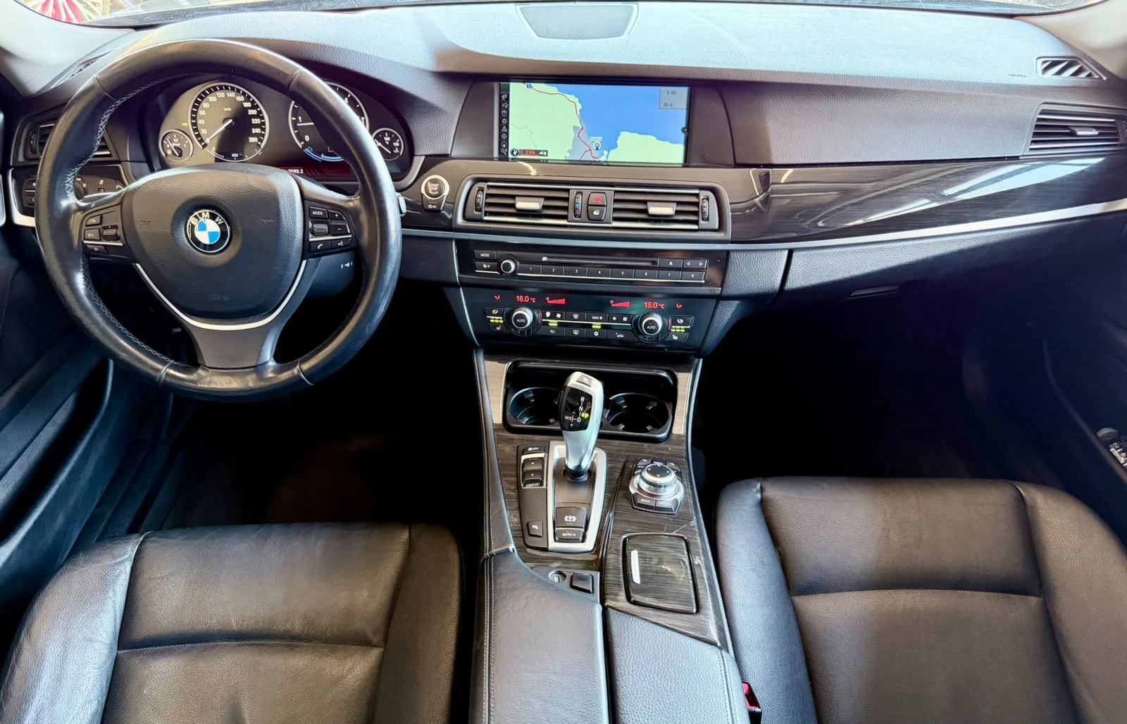 BMW 520 d* H&U* Подгрев* ЛИЗИНГ, снимка 9 - Автомобили и джипове - 55574677
