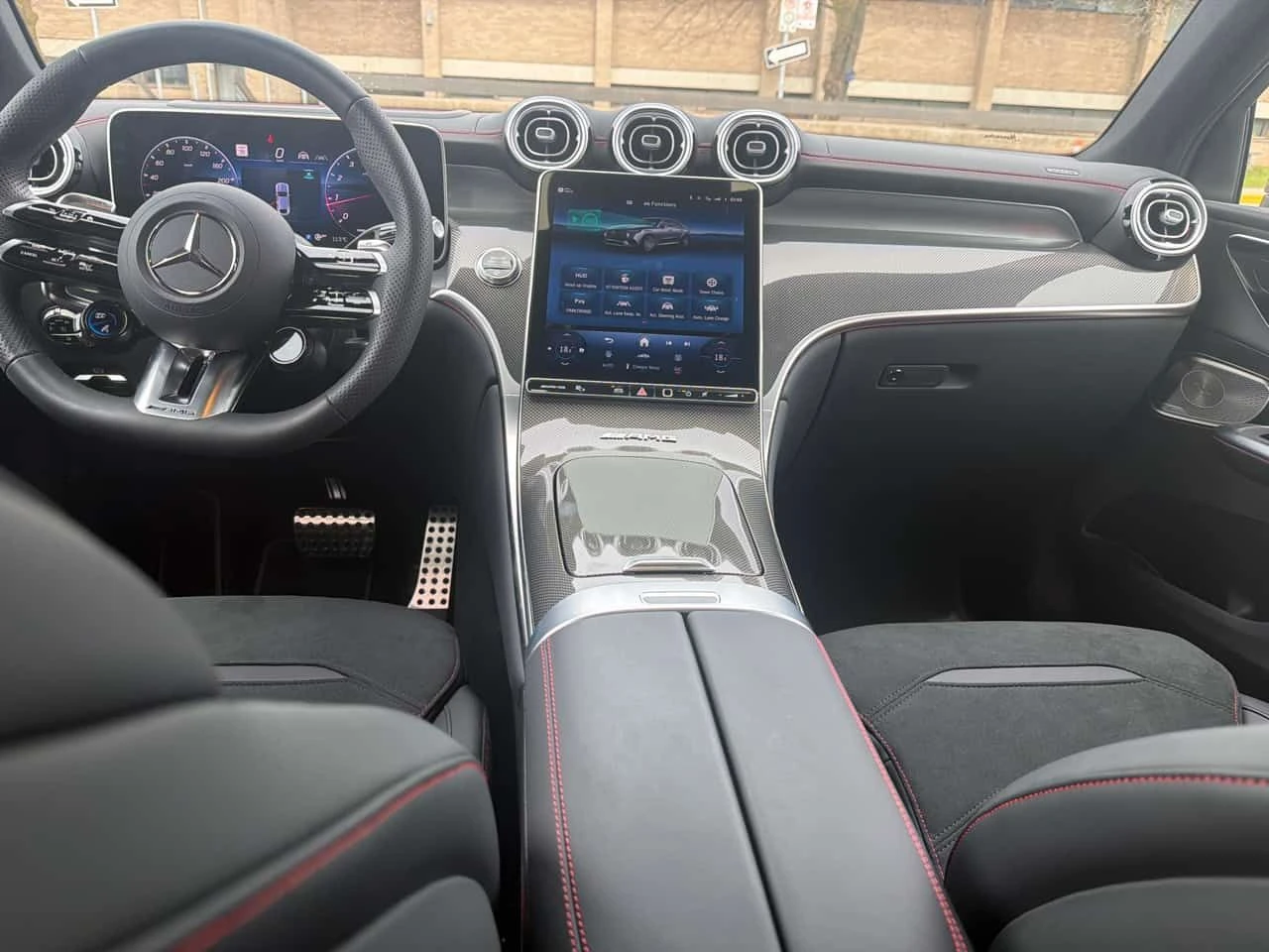 Mercedes-Benz GLC 43 AMG * CARFAX * HEAD UP * NIGHT PACKAGE * 2 КЛЮЧА, снимка 9 - Автомобили и джипове - 54459475