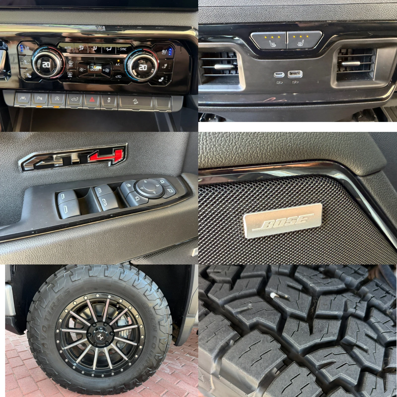 Gmc Sierra Sierra 1500 AT4 Crew Cab Short Box 4WD  , снимка 14 - Автомобили и джипове - 54474722