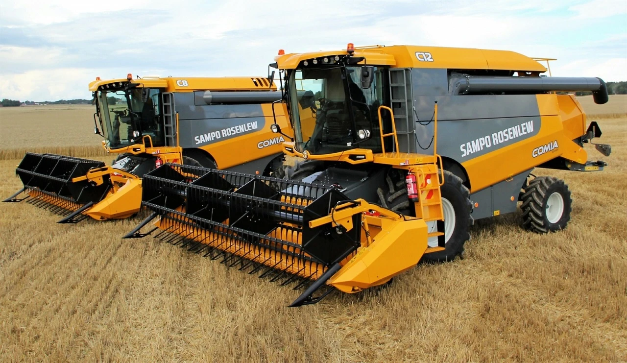 Комбайн Sampo Rosenlew Comia C12