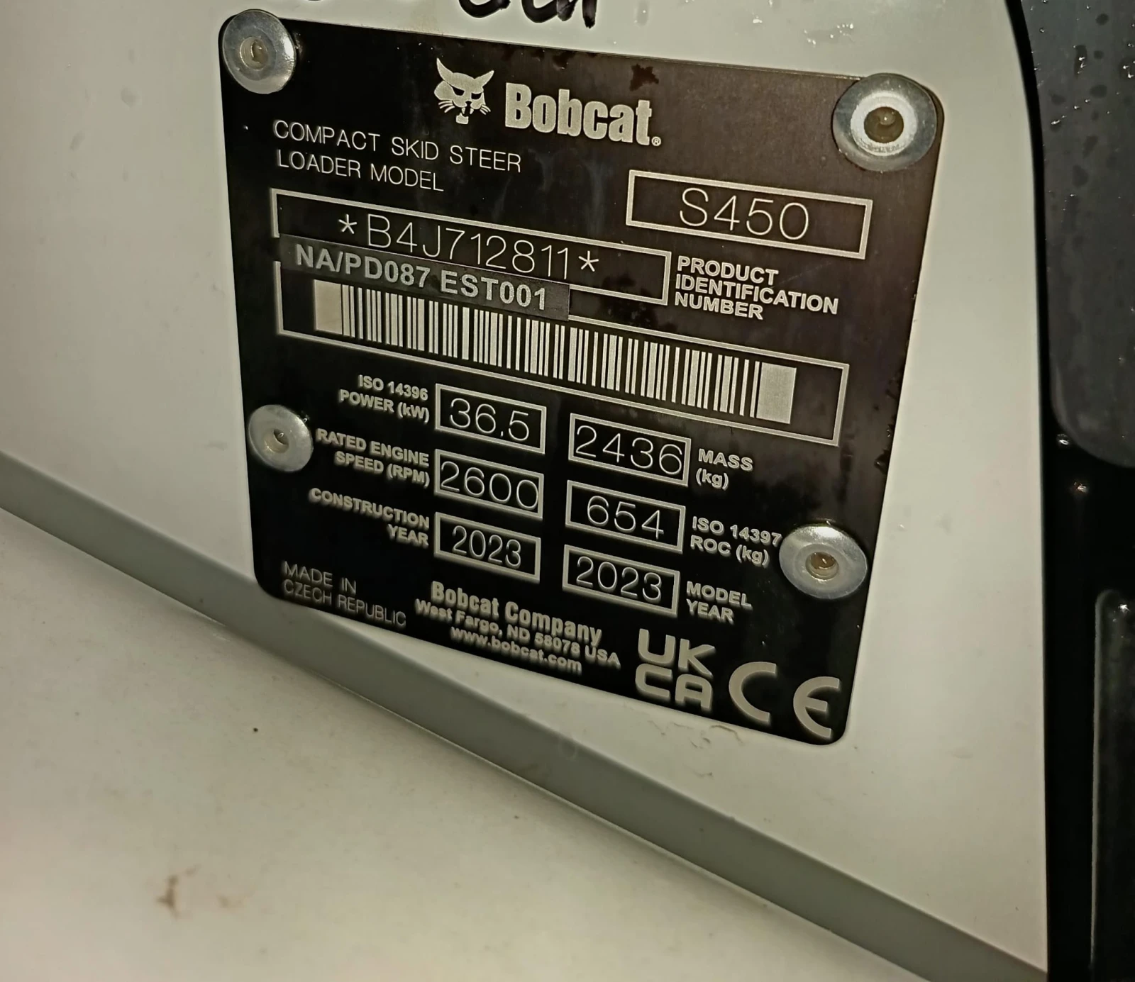 Мини челни товарачи Bobcat S460-79ЧАСА-УНИКАТ - изображение 6