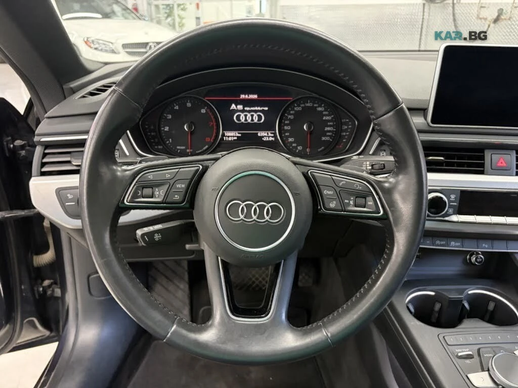 Audi A5 Sportback * ОБДУХ *  AвтоКредит * (ЦЕНА ДО БГ), снимка 11 - Автомобили и джипове - 55179236