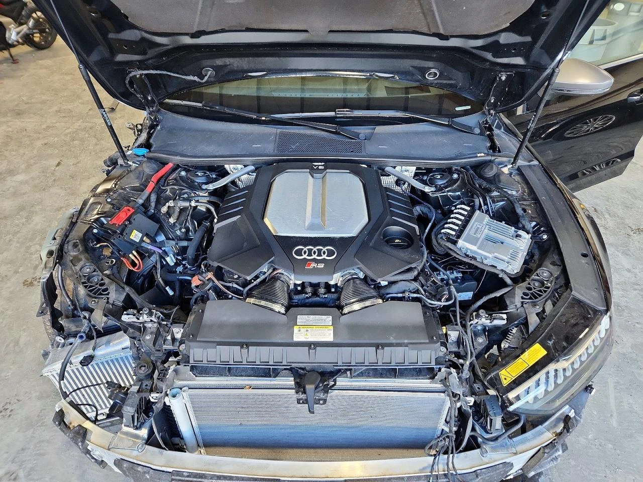 Audi Rs7 ПОДГРЕВ* ОБДУХВАНЕ* HUD, снимка 11 - Автомобили и джипове - 56725927