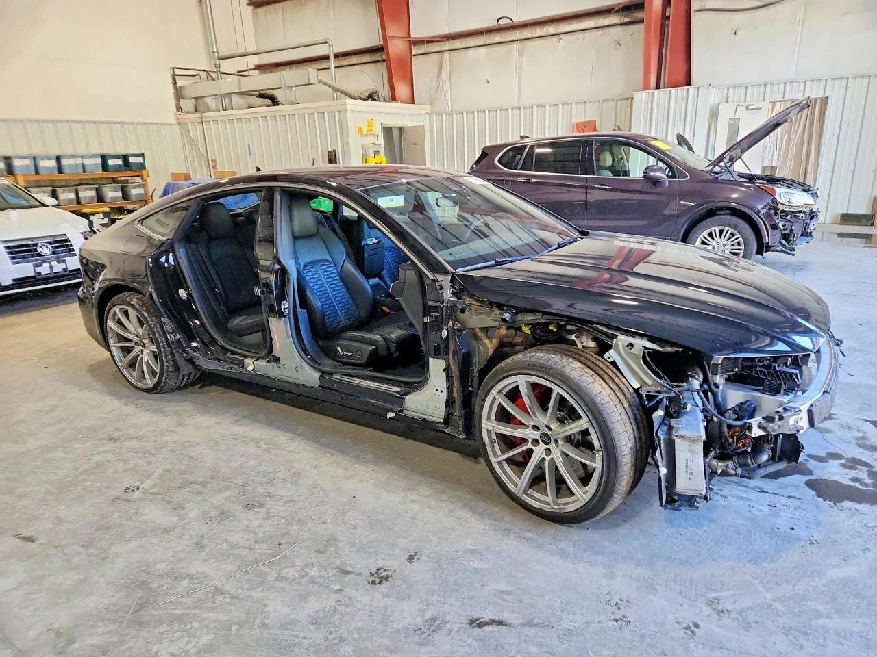Audi Rs7 ПОДГРЕВ* ОБДУХВАНЕ* HUD, снимка 4 - Автомобили и джипове - 56725927