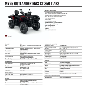 Can-Am Outlander MAX XT 850 TR ABS | Mobile.bg    7