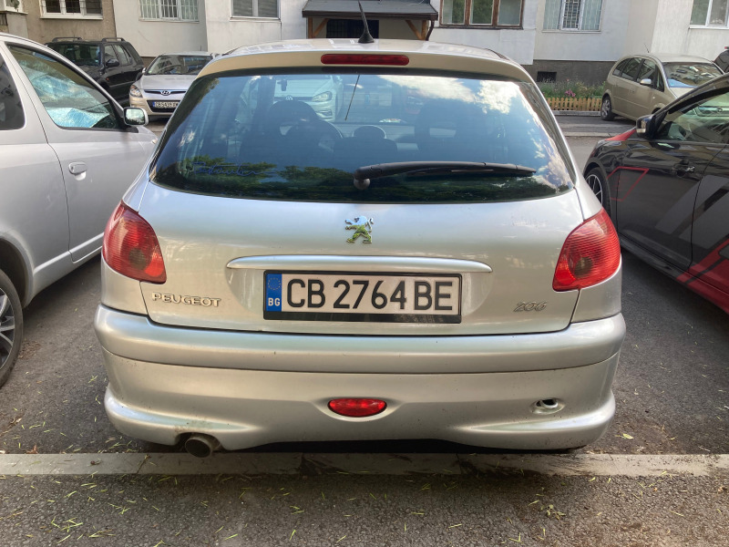 Peugeot 206 Quik Silver, снимка 6 - Автомобили и джипове - 46010665