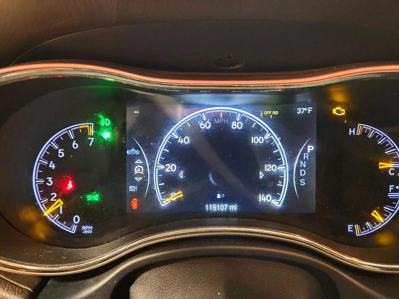 Jeep Grand cherokee OVERLAND AWD* подгрев* окачване-пружини* Alpine Au, снимка 11 - Автомобили и джипове - 53806022