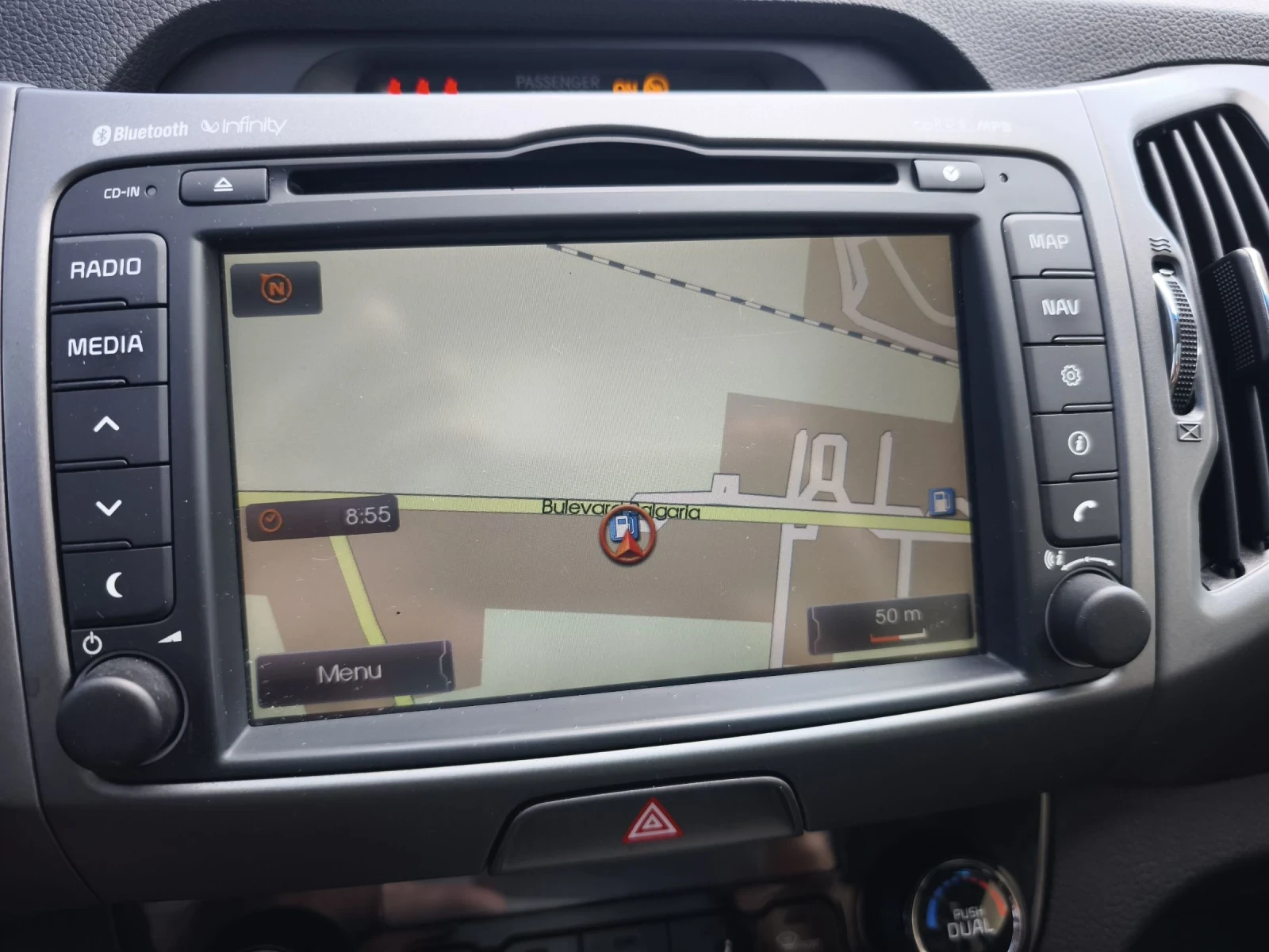 Kia Sportage 1.6i LPG FACE FULL SERVICE NEW !!!, снимка 10 - Автомобили и джипове - 54148957