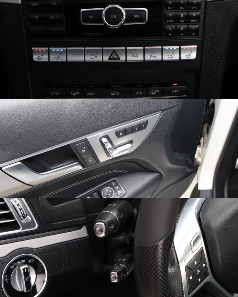 Mercedes-Benz E 350 CDI AMG Coupe Full dist.Plus обдухване панорама, снимка 14 - Автомобили и джипове - 53297669