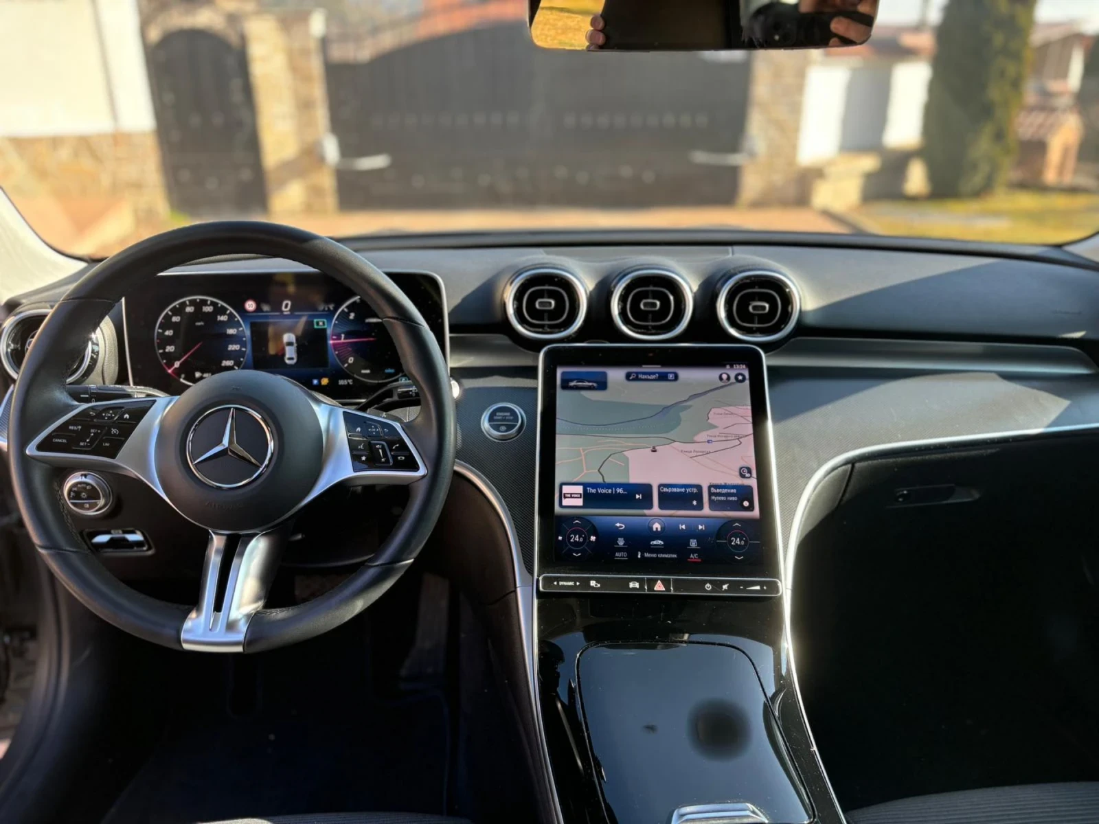 Mercedes-Benz C 220 50000км!, снимка 14 - Автомобили и джипове - 55446191