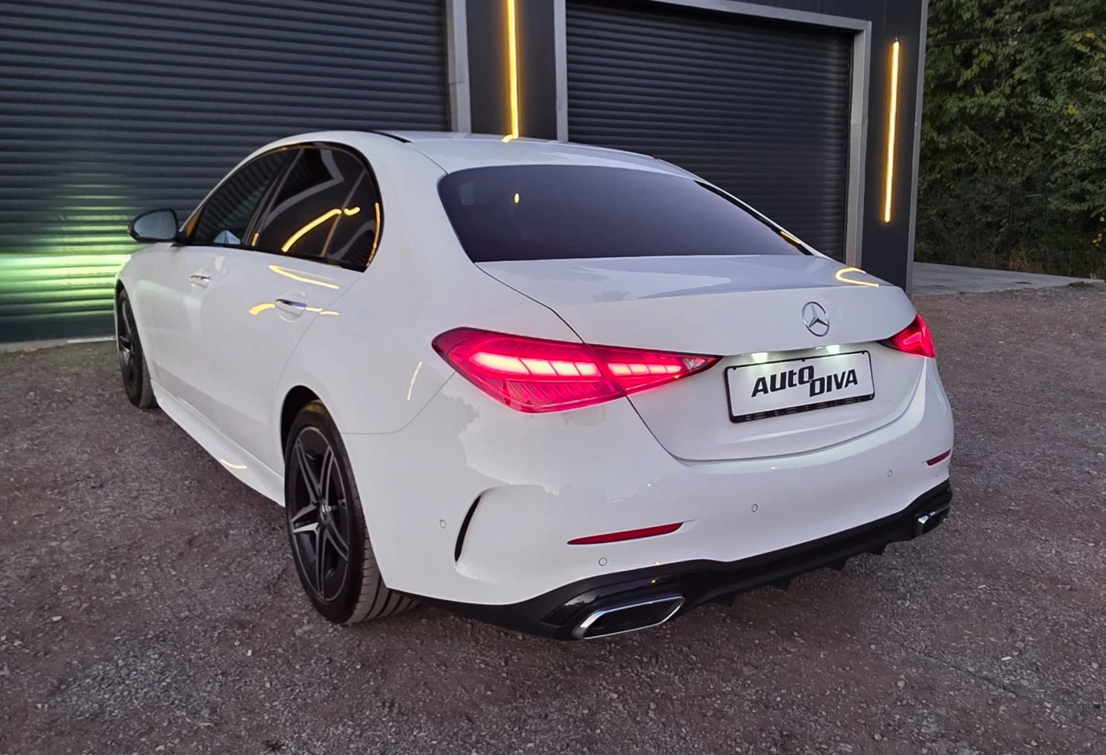 Mercedes-Benz C 220 AMG 4MATIC 7500  Първоначални, снимка 8 - Автомобили и джипове - 56351873