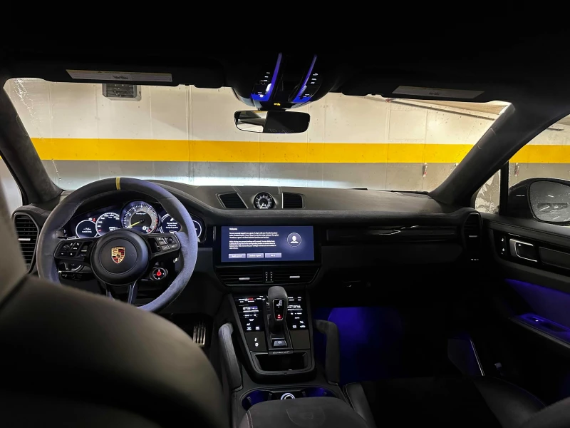 Porsche Cayenne Turbo GT-Chrono-Soft close-Burmester-Headup-Carbon, снимка 7 - Автомобили и джипове - 53567961