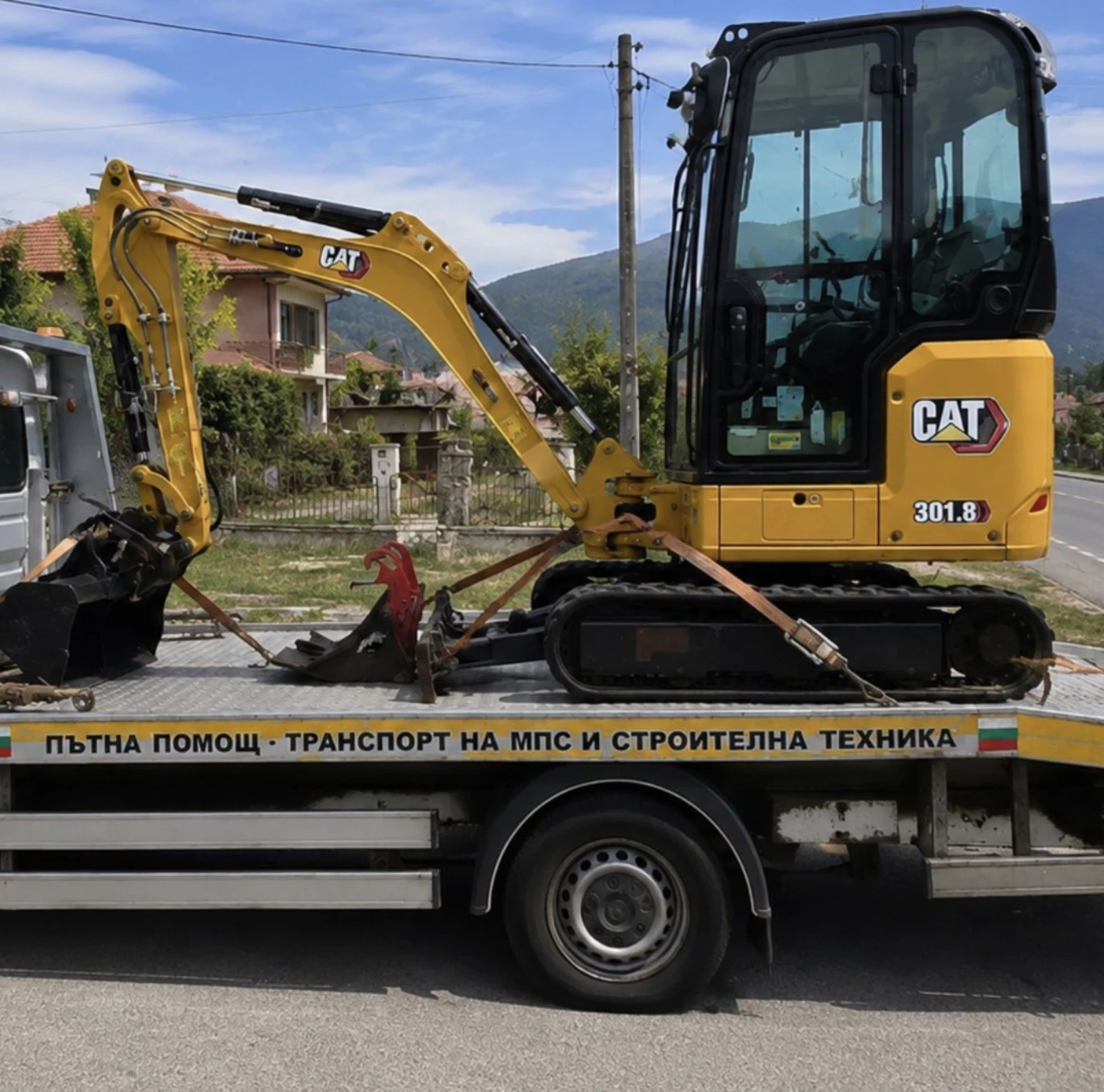 Багер Cat 301.8