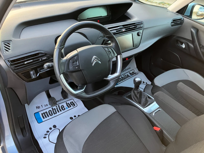 Citroen C4 Picasso 1.6 HDI -7 Местен, снимка 12 - Автомобили и джипове - 52146920