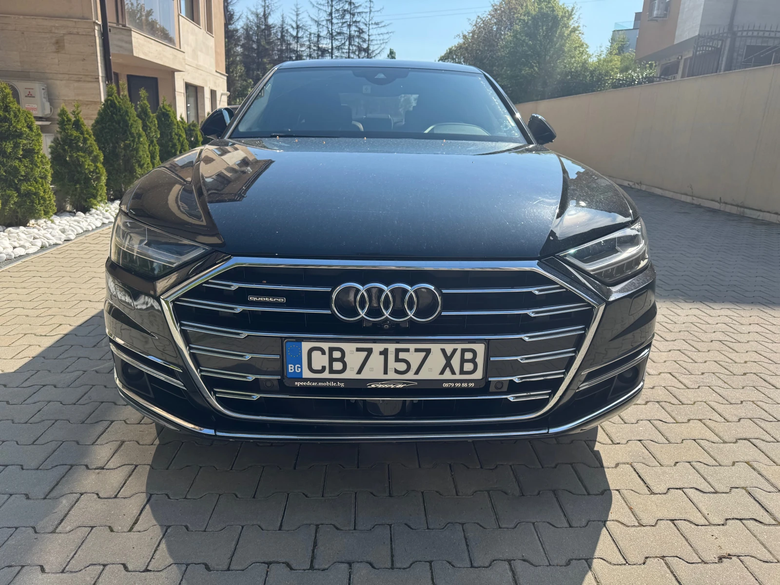 Audi A8 55TFSI-MATRIX-DISTR-TVx2-CAMERA 3D-SOFT CLOSE-FULL | Mobile.bg   1