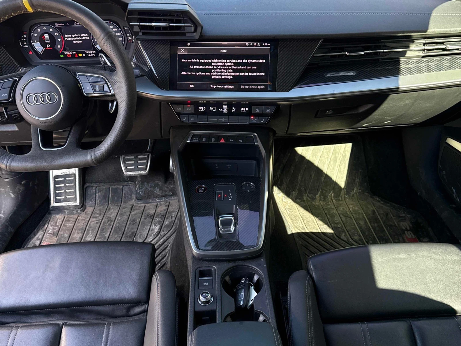 Audi S3 PROGRESSIV * CAR FAX * АВТО КРЕДИТ * КЛИП НА МОТОР, снимка 9 - Автомобили и джипове - 54044277