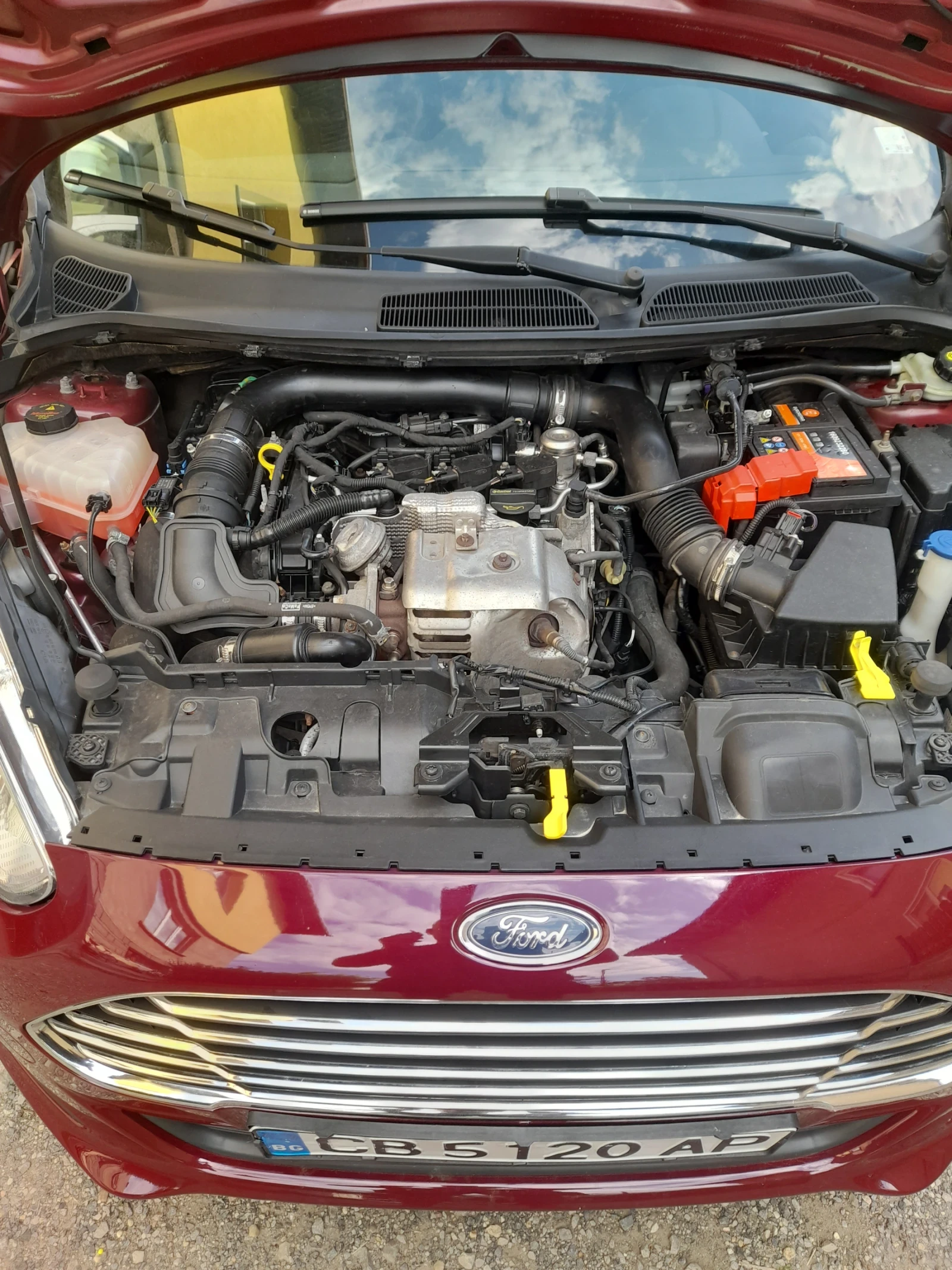 Ford Fiesta TITANIOM-МотоПфооае 2016, снимка 6 - Автомобили и джипове - 54863102