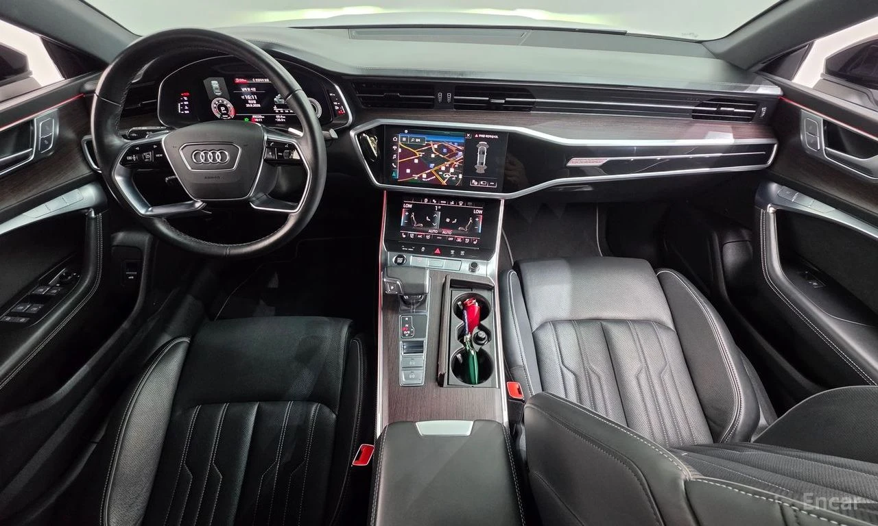 Audi A7 55TFSI* MATRIX* S* LINE* ОБДУХВАНЕ* ДИСТРОНИК* , снимка 6 - Автомобили и джипове - 56309184